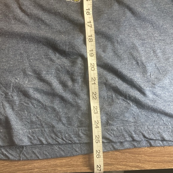 Unisex Heathered Blue Grateful Dead T Shirt Medium by Ripe Junction - Picture 6 of 7